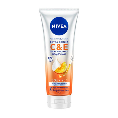 Tinh Chất Dưỡng Thể Nivea Vitamin Body Serum Extra Bright C & E 170ml