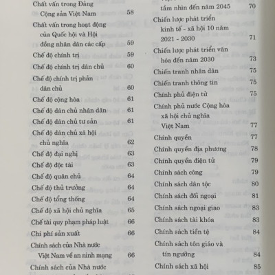 Sách - Thuật ngữ lý luận chính trị