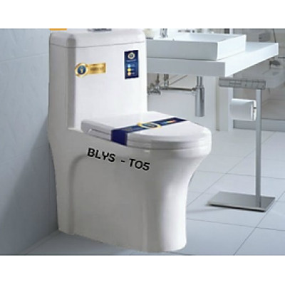 Bồn cầu nguyên khối Tundo Yoshi nano kháng khuẩn CTT05 650 x 360 x 745mm