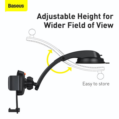 Giá đỡ Baseus Easy Control Pro Clamp Car Mount Holder- hàng chính hãng