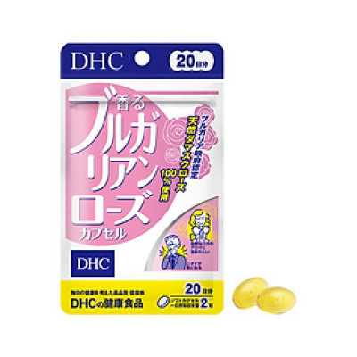 Viên uống hoa hồng DHC Bulgarian Rose Capsule - Khử mùi, tạo ra hương thơm cơ thể