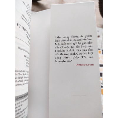 Tự Truyện Benjamin Franklin - Bản Quyền