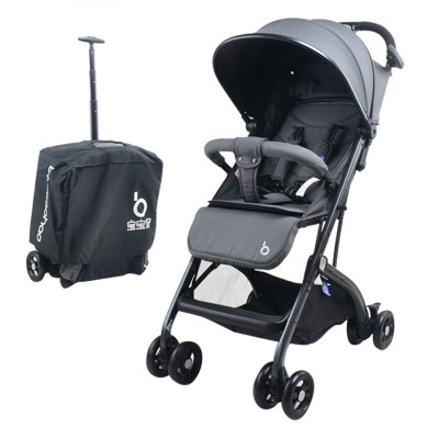 Xe Đẩy Trẻ Em Gấp Gọn Baobaohao QZ1 - Xám