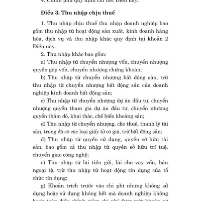 Luật thuế thu nhập doanh nghiệp năm 2025 - bản in 2025