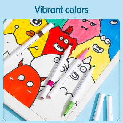 Hộp Bút Màu Marker Acrylic - Deli EC189