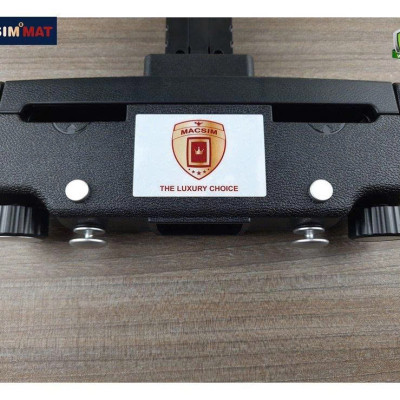 Gối tựa đầu ô tô cao cấp nhãn hiệu Macsim mã CHP02b màu đen