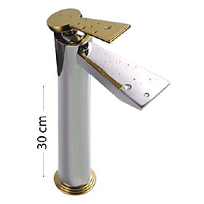 Vòi lavabo nóng lạnh đồng mạ crom niken Juno sofa Teady VCT- 218B 