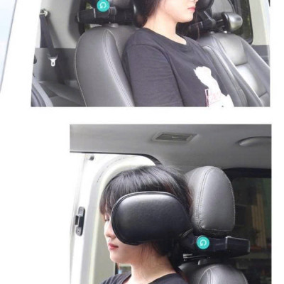 Gối tựa đầu ô tô cao cấp nhãn hiệu Macsim mã CHP02b màu đen