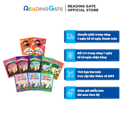 Sách DODO ABC WORKBOOK -  SIGHT WORDS 1 READING GATE Cho Bé Từ 5 Đến 8 Học Ngữ Âm, Đánh Vần Tiếng Anh 