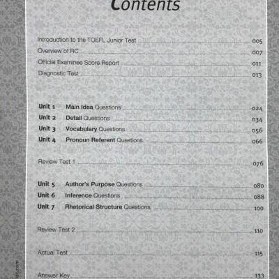 Master TOEFL Junior Intermediate B1 (Kèm CD)