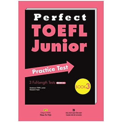 Perfect Toefl Junior  Book 3(Kèm CD)
