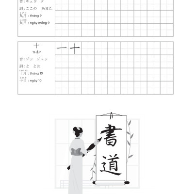 Tập Viết Tiếng Nhật - Tập 1