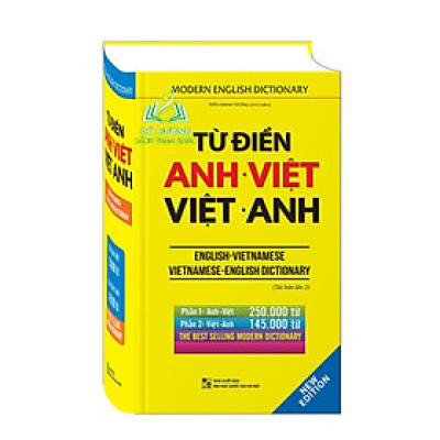 Sách-Từ điển Anh Việt - Việt Anh (bìa cứng) - tái bản 02