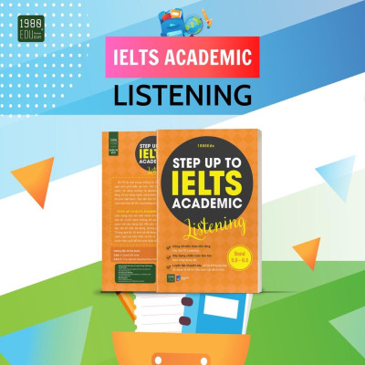 Sách Step Up To Ielts Academic Listening - 1980Books - Bản Quyền