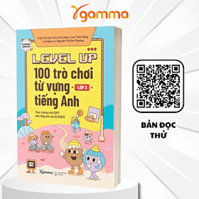 Combo/Lẻ:  Level Up - 100 Trò Chơi Từ Vựng Tiếng Anh Lớp 3 + Lớp 4 + Lớp 5
