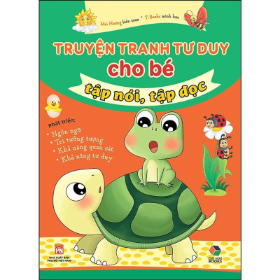 Sách - Truyện Tranh Tư Duy Cho Bé Tập Nói, Tập Đọc - MCBooks