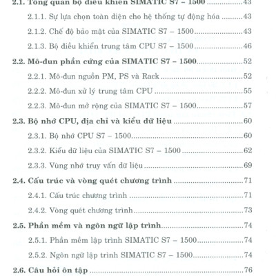 Tự Động Hóa Simatic S7 - 1500 Với Tia Portal