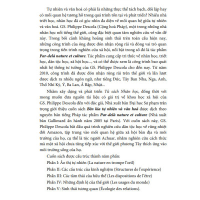 Bên Kia Tự Nhiên Và Văn Hóa