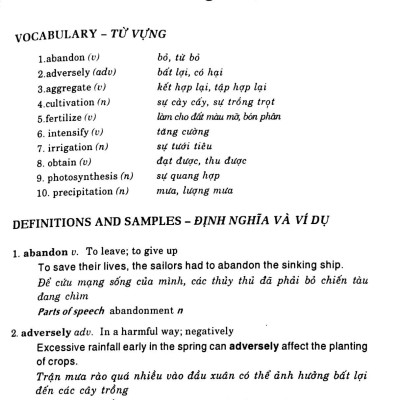 400 Từ Vựng Thiết Yếu Cho Người Thi TOEFL