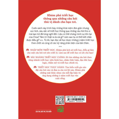 Sách - Triết Học Kỳ Thú Dành Cho Tuổi Mới Lớn
