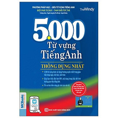 5.000 Từ Vựng Tiếng Anh Thông Dụng Nhất (Tái Bản 2023)