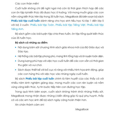 Global Success - Phiếu Bài Tập Cuối Tuần Tiếng Anh (MGB)