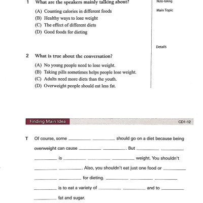 TOEFL iBT Activator Listening Intermediate (Kèm CD)