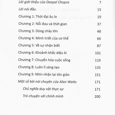 Minh Triết Về Nỗi Bất An - Một Thông Điệp Cho Thời Đại Đầy Lo Âu (ĐT)
