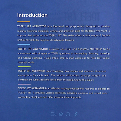 TOEFL iBT Activator Listening Intermediate (Kèm CD)