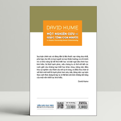 Một Nghiên Cứu Về Giác Tính Con Người (An Enquiry Concerning Human Understanding) - David Hume - IRED Books