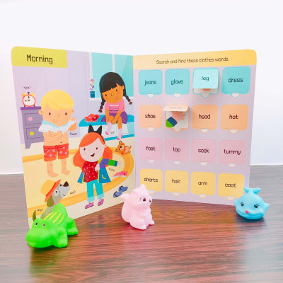 SÁCH TƯƠNG TÁC LẬT MỞ CHO BÉ - LTF First 100 WORDS