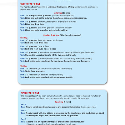 Succeed in LanguageCert Young Learners FOX 1 - 6 Practice Tests - Pre A1
