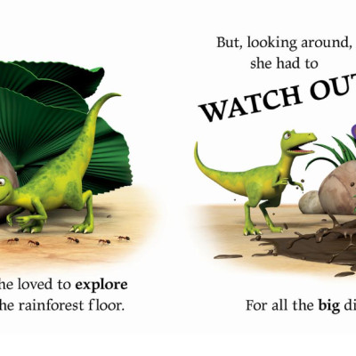 Dinosaur Squeak! The Compsognathus