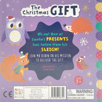 The Christmas Gift - Silicon Board Books