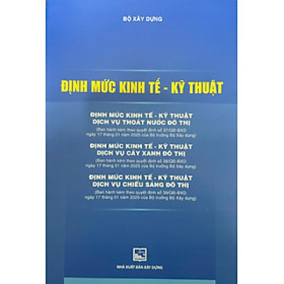 Định Mức Kinh Tế - Kỹ Thuật (NXB Xây Dựng)