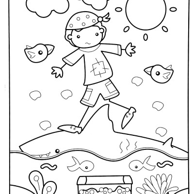 Magic Paint Palette - Pirates & Treasure