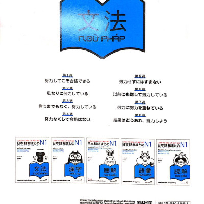 Luyện Thi Năng Lực Nhật Ngữ N1 - Ngữ Pháp