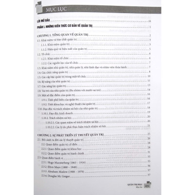 Giáo trình Quản Trị Học