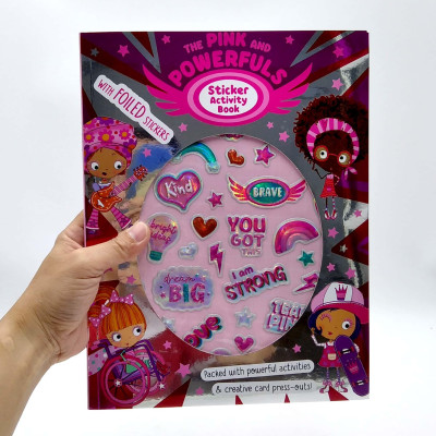 The Pink And Powerfuls Sticker Activity Books