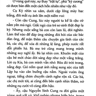 Chuyện Kể Từ Làng Sen