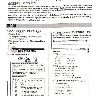 Luyện Thi Năng Lực Nhật Ngữ N1 - Nghe Hiểu