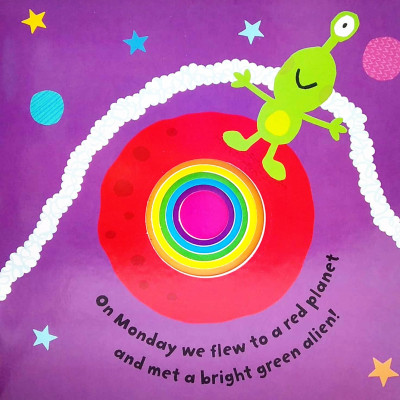 Die-cut Book - Up In Space!