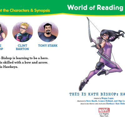 World Of Reading Level 1: This Is Kate Bishop: Hawkeye