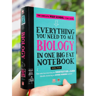 Sách Everything you need to ace Biology & Chemistry sổ tay học tập sinh học và hóa học