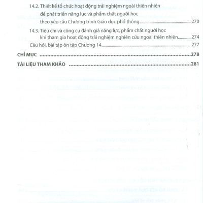 Sách - Giáo trình Thực tập nghiên cứu thiên nhiên