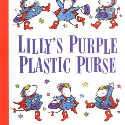 Lillys Purple Plastic Purse