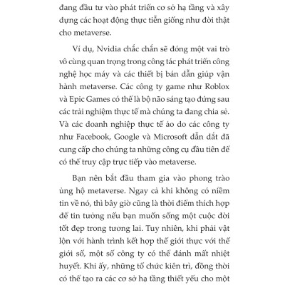 Metarvese - Cuộc Cách Mạng Tiếp Nối Blocchain, Nft Và Tiền Điện Tử