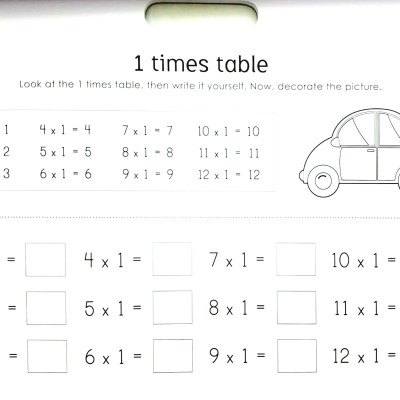Little Genius: Times Table Fun Educational Activity Book