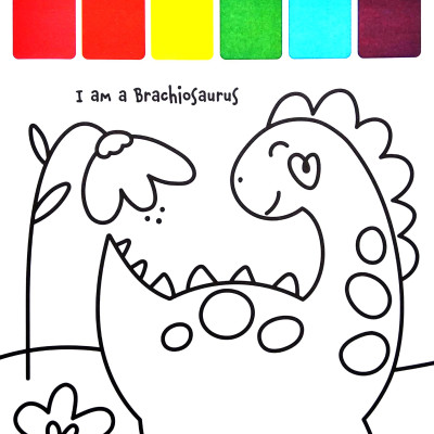 My First Paint Palette: Dinosaurs
