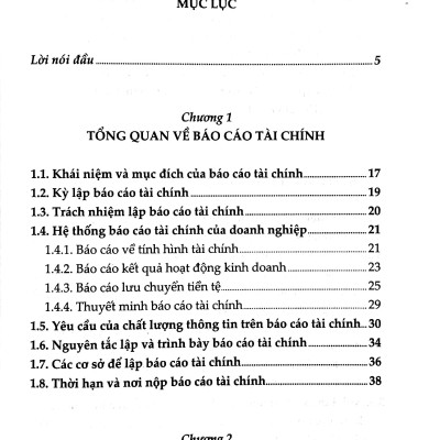 Báo Cáo Tài Chính - Lập, Phân Tích Và Quản Trị Rủi Ro Về Thuế